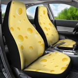 Cheese Texture  Universal Fit Car Seat Covers