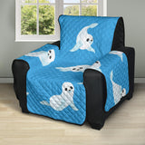 Cute sea lion seal pattern background Recliner Cover Protector