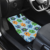 Alien Pattern Print Design 04 Front Car Mats