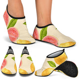 Beautiful Guava Pattern Aqua Shoes