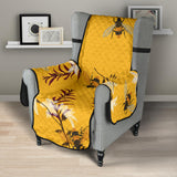 Bee flower pattern Chair Cover Protector