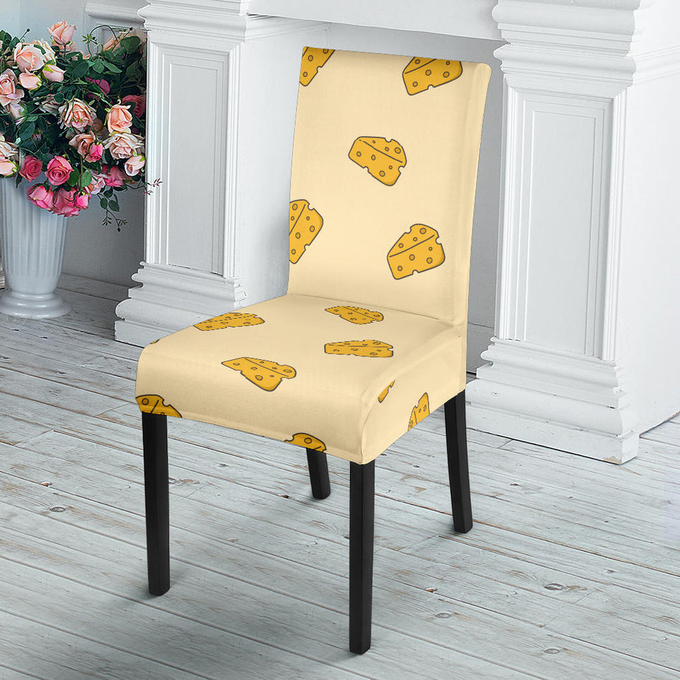 Cheese Pattern Dining Chair Slipcover
