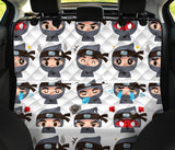 Cute Ninja Design Pattern Dog Car Seat Covers