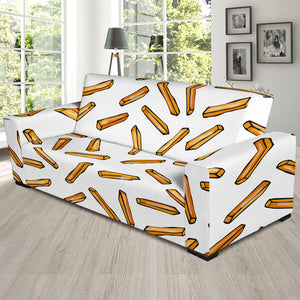 French Fries Potato Pattern Sofa Slipcover