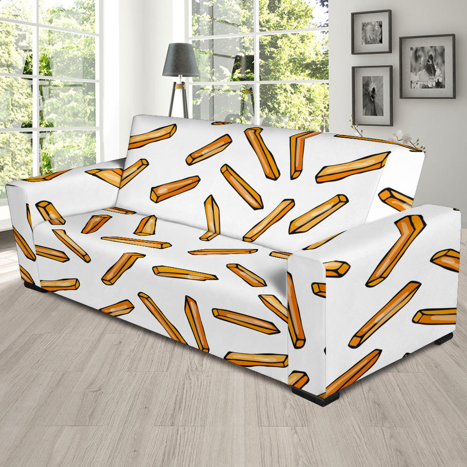 French Fries Potato Pattern Sofa Slipcover