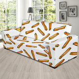 French Fries Potato Pattern Sofa Slipcover