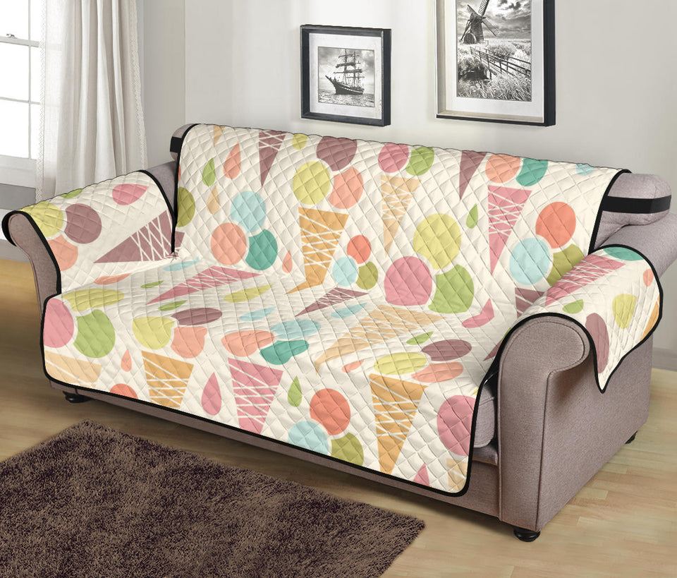 Ice cream cone pattern Sofa Cover Protector