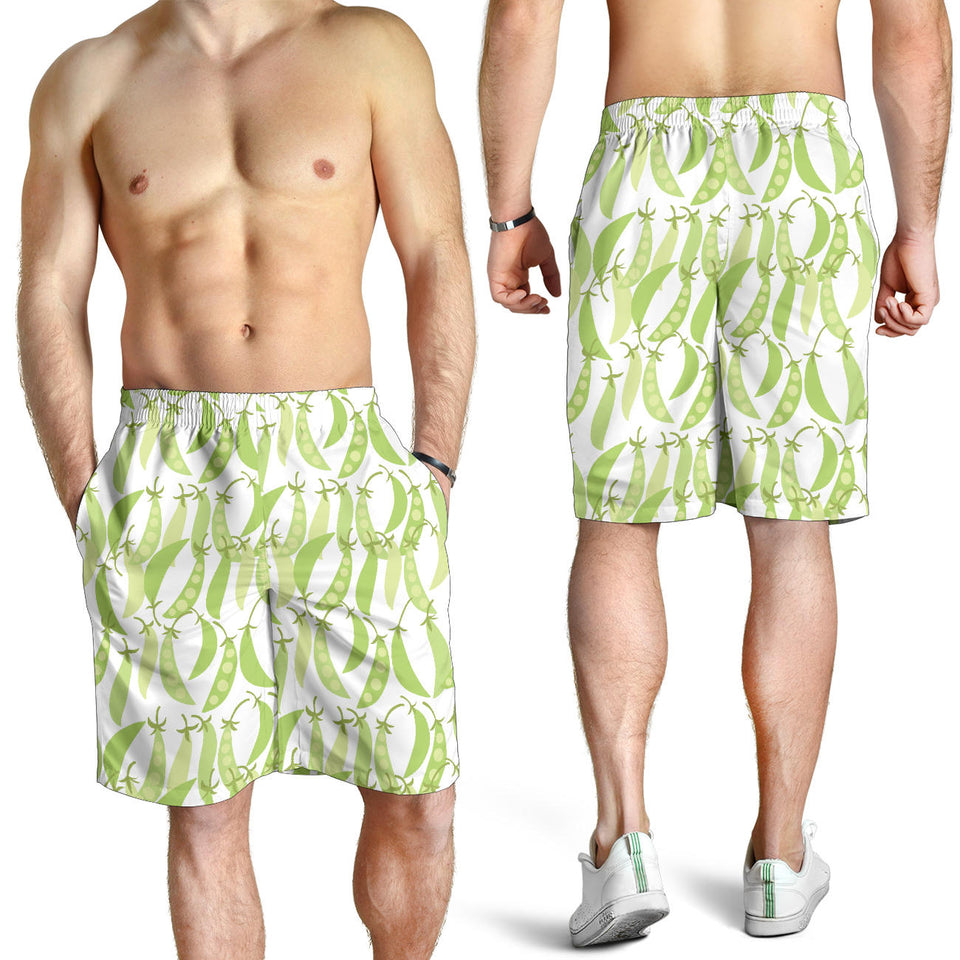 Green Peas Pattern Print Design 03 Men Shorts