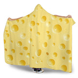 Cheese Texture Hooded Blanket