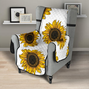 sunflowers design pattern Chair Cover Protector