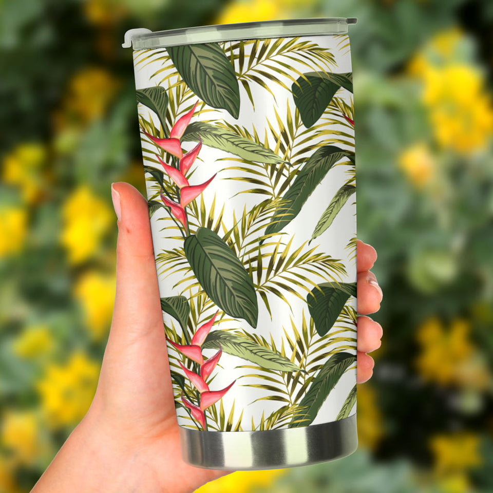 Heliconia Pattern Tumbler