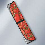Red Tomato Pattern Car Sun Shade