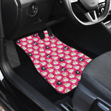 Guinea Pig Pattern Print Design 01 Front Car Mats