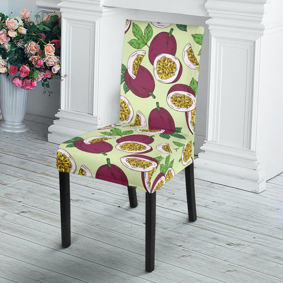 Passion Fruit Pattern Dining Chair Slipcover