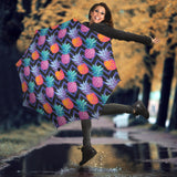 Pineapples Pattern Zigzag Background Umbrella