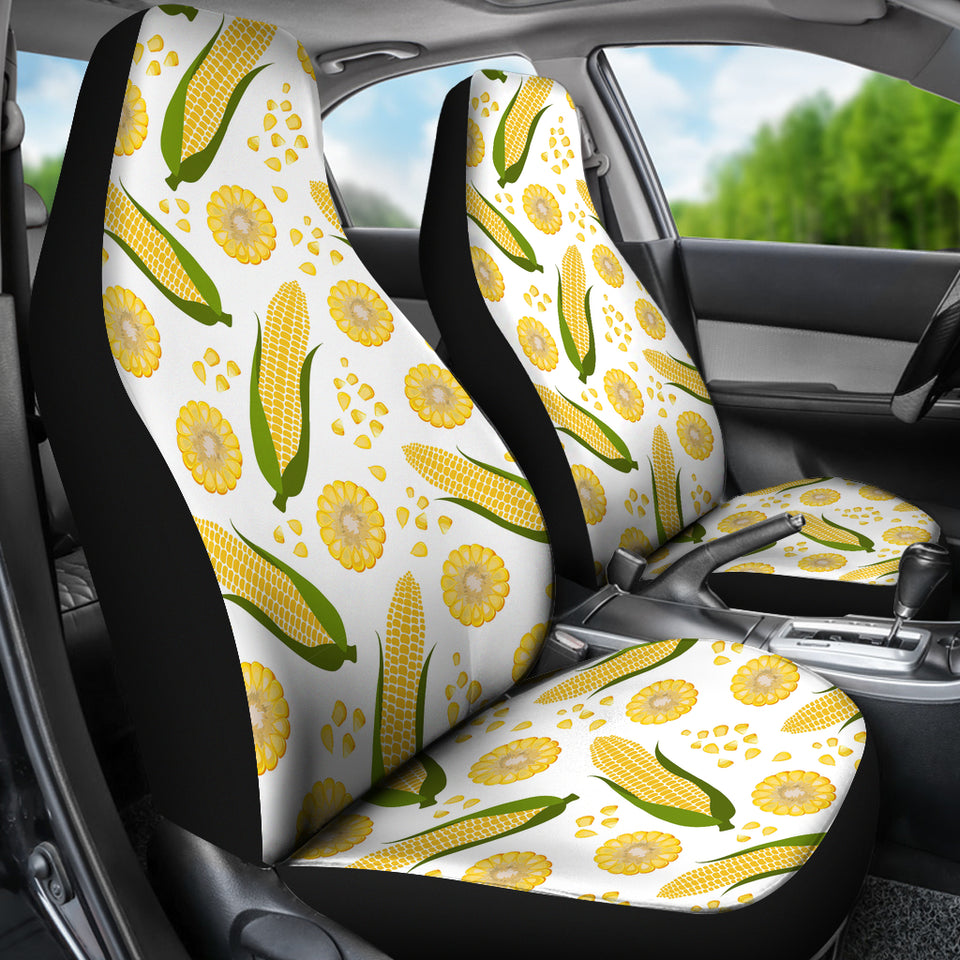 Corn Pattern Print Design 05 Universal Fit Car Seat Covers