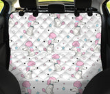 Cute Poodle Dog Star Pattern Dog Car Seat Covers