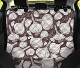 Garlic Bulb Dark Background Dog Car Seat Covers