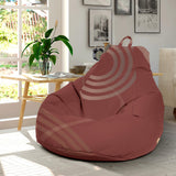 Koi Fish Carp Fish Red Background Bean Bag Cover