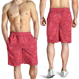 Skate Board Pattern Print Design 01 Men Shorts