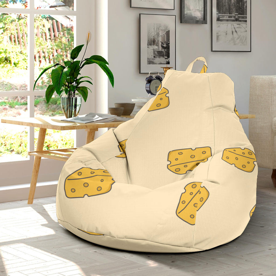 Cheese Pattern Bean Bag Cover