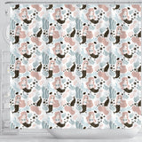Cute Mermaid Pattern Shower Curtain Fulfilled In US