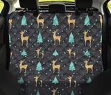 Deers Star Tree Pattern Dog Car Seat Covers