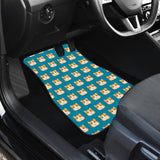 Guinea Pig Pattern Print Design 03 Front Car Mats