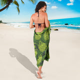 Hop Pattern Hop Cone Background Sarong