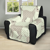 Little young goat pattern Recliner Cover Protector