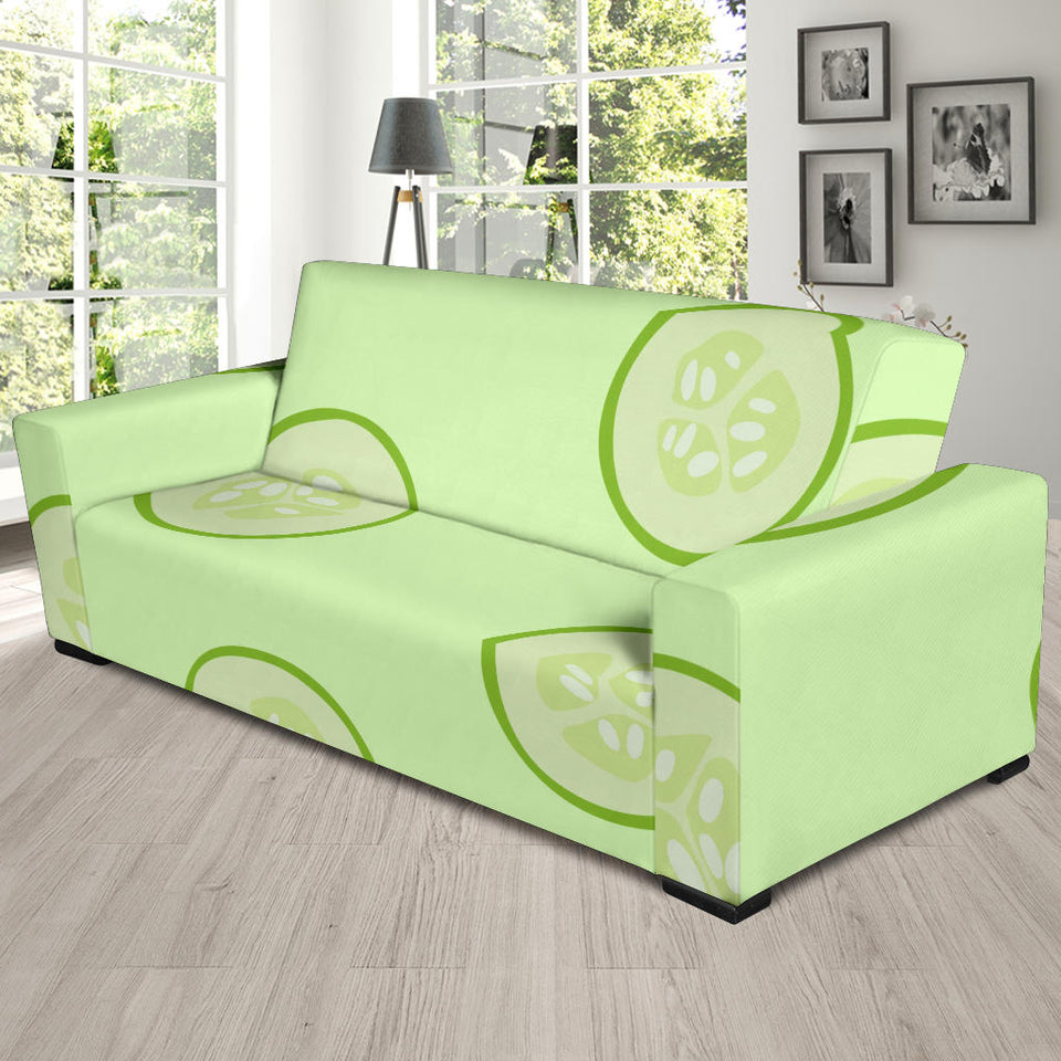 Cucumber Pattern Sofa Slipcover