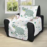 Cute Rhino pattern Recliner Cover Protector