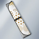 Beautiful Gold Japanese Pattern Car Sun Shade