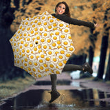 Fried Eggs Pattern Print Design 02 Umbrella