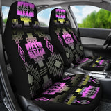 Pink Frost Set Of 2 Car Seat Covers