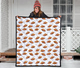 Clown Fish Pattern Print Design 03 Premium Quilt