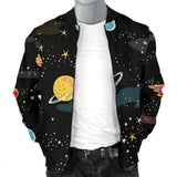 Space Pattern Men'S Bomber Jacket