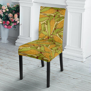 Corn Pattern Print Design 01 Dining Chair Slipcover