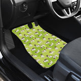 Jack Russel Pattern Print Design 01 Front Car Mats