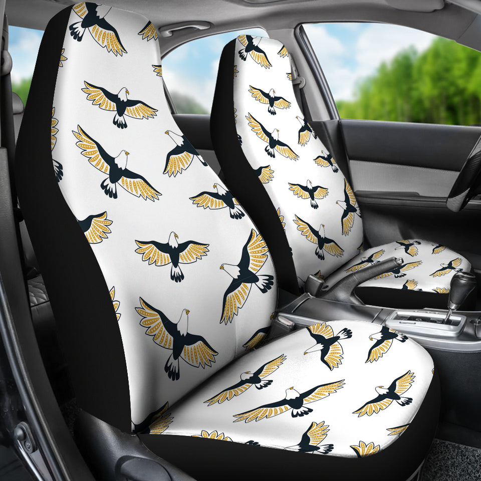 Eagle Pattern Print Design 03 Universal Fit Car Seat Covers