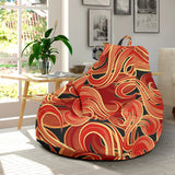 Fire Flame Pattern Bean Bag Cover