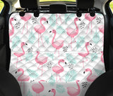 Cute Flamingo Pattern Dog Car Seat Covers