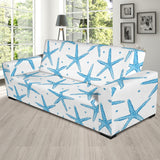 Watercolor Starfish Pattern Sofa Slipcover