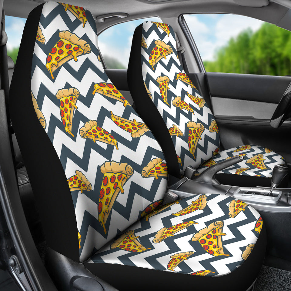 Pizza Design Pattern  Universal Fit Car Seat Covers