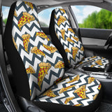 Pizza Design Pattern  Universal Fit Car Seat Covers