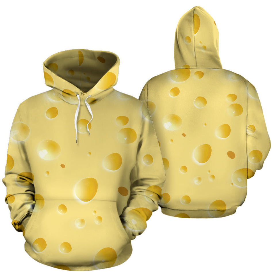 Cheese Texture Men Women Pullover Hoodie