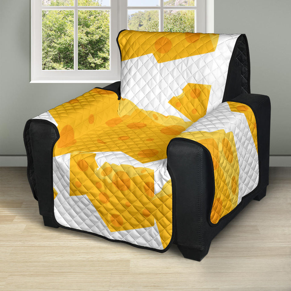 Cheese slice pattern Recliner Cover Protector
