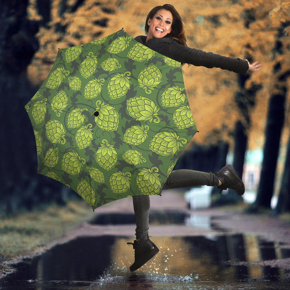 Hop Pattern Hop Cone Background Umbrella