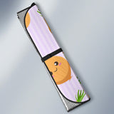 Cute Onions Smiling Faces Purple Background Car Sun Shade