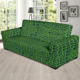 Crocodile Leather Skin Sofa Slipcover